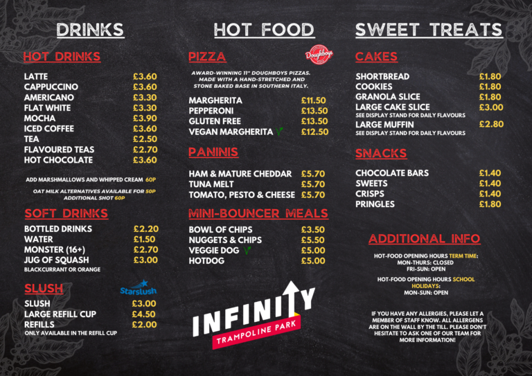 Cafe Menu 2025